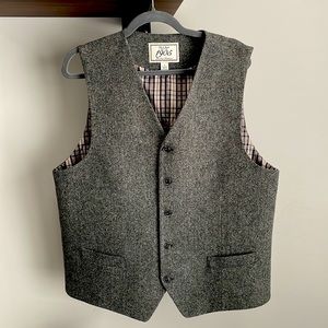 Joseph A. Bank 1905 Grey Flannel Vest